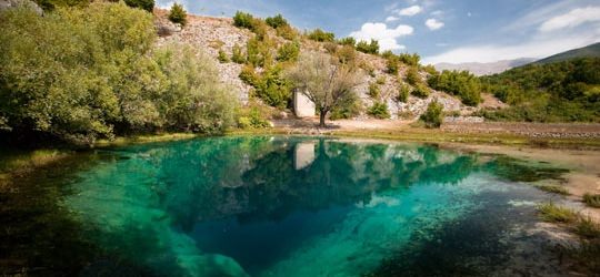 Quellen des Flusses Cetina