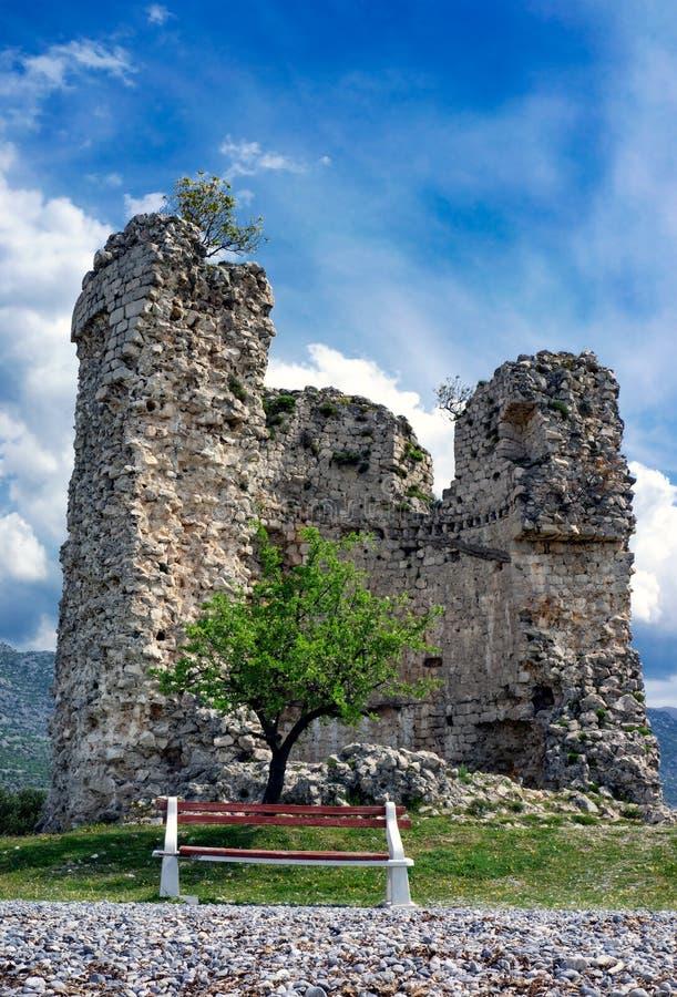 The Remains of the Ancient Castle of Vecka Kula Editorial ...